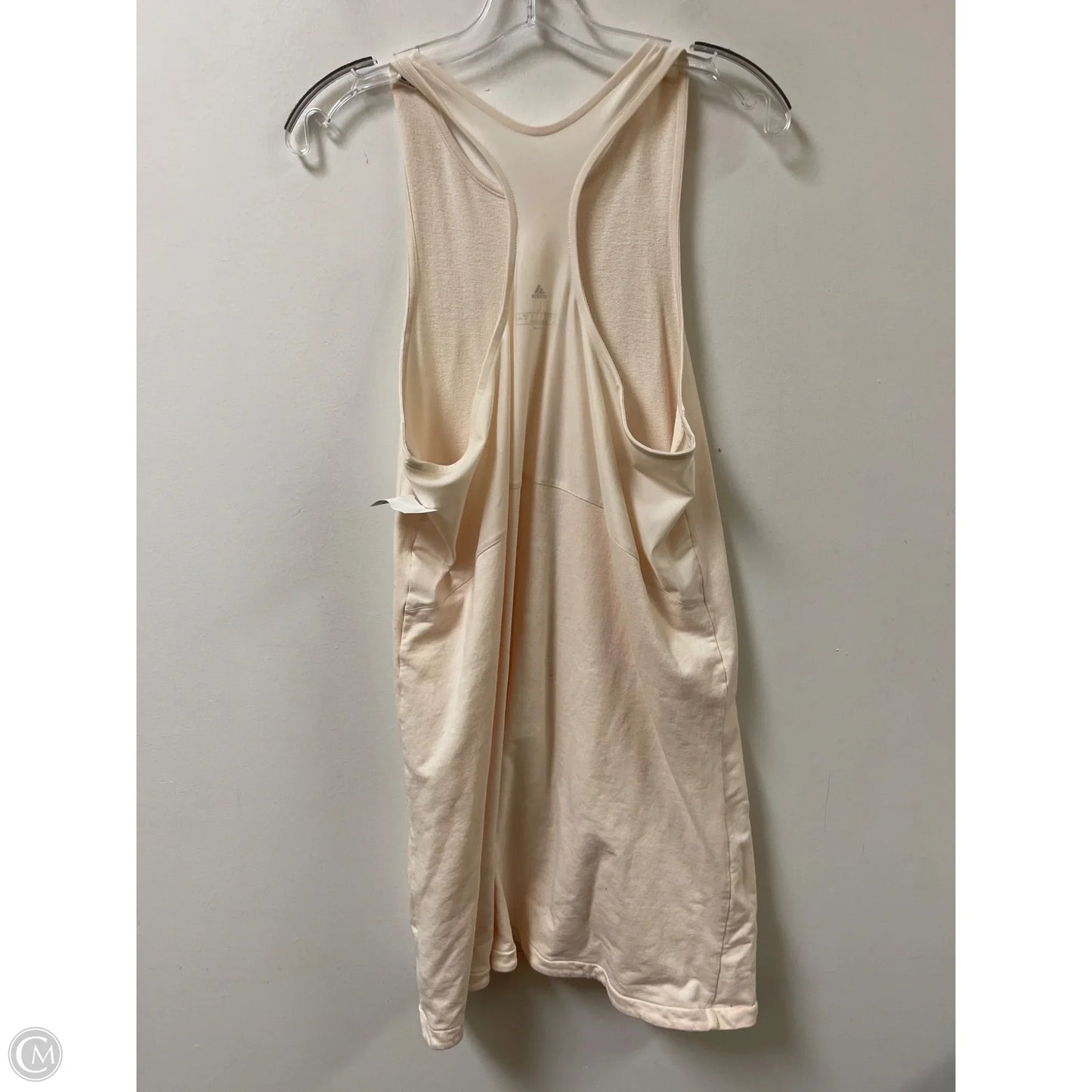 Athletic Dress By Adidas In Cream, Size: L