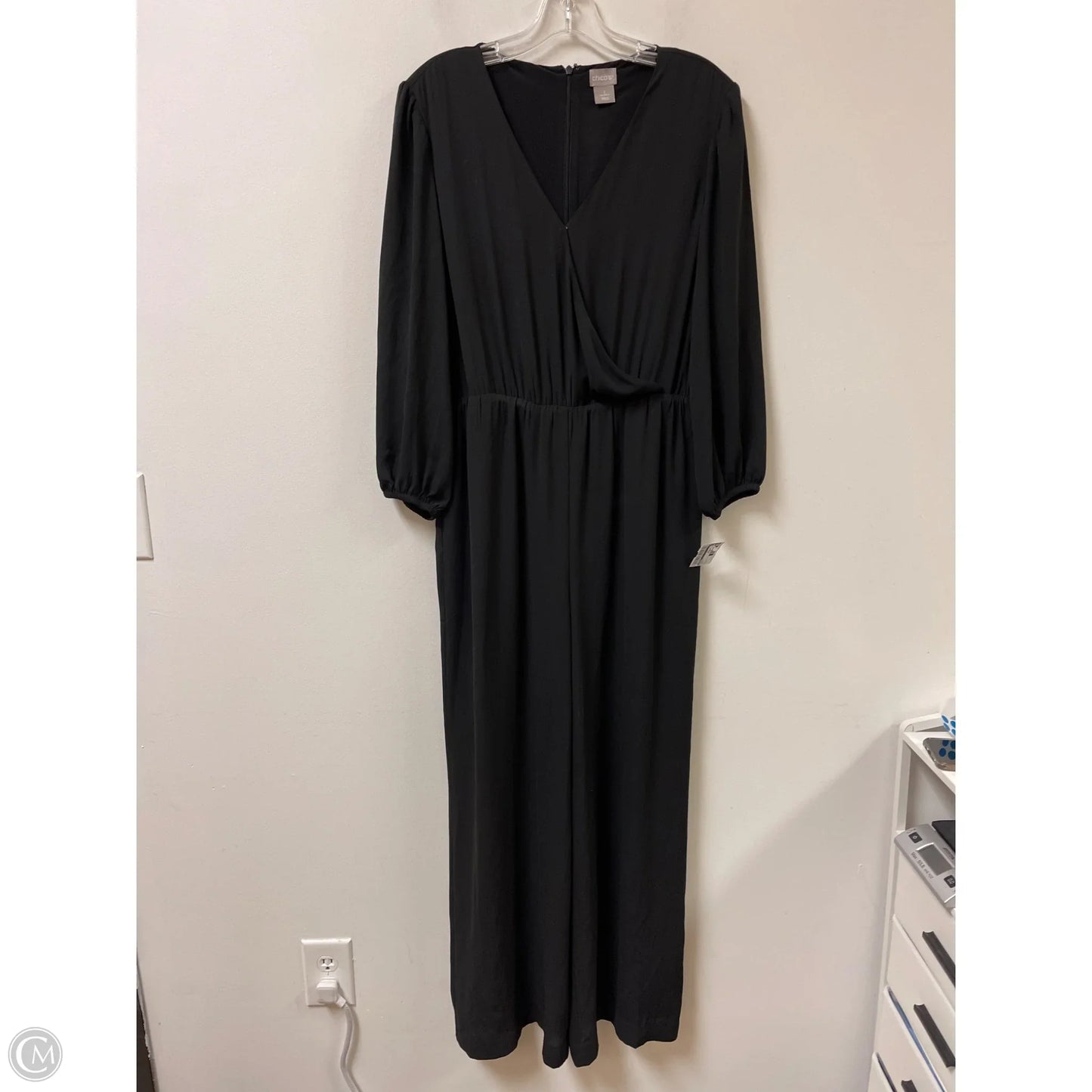 Jumpsuit By Chicos In Black, Size: M