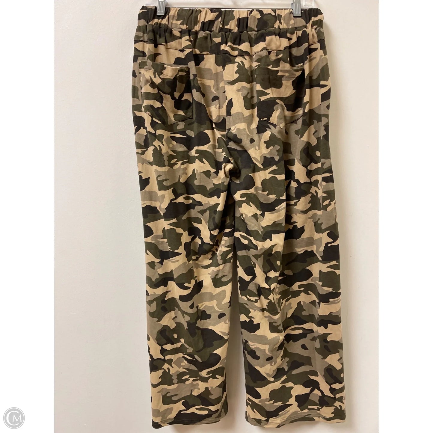 Pants Lounge By Pol In Camouflage Print, Size: 12