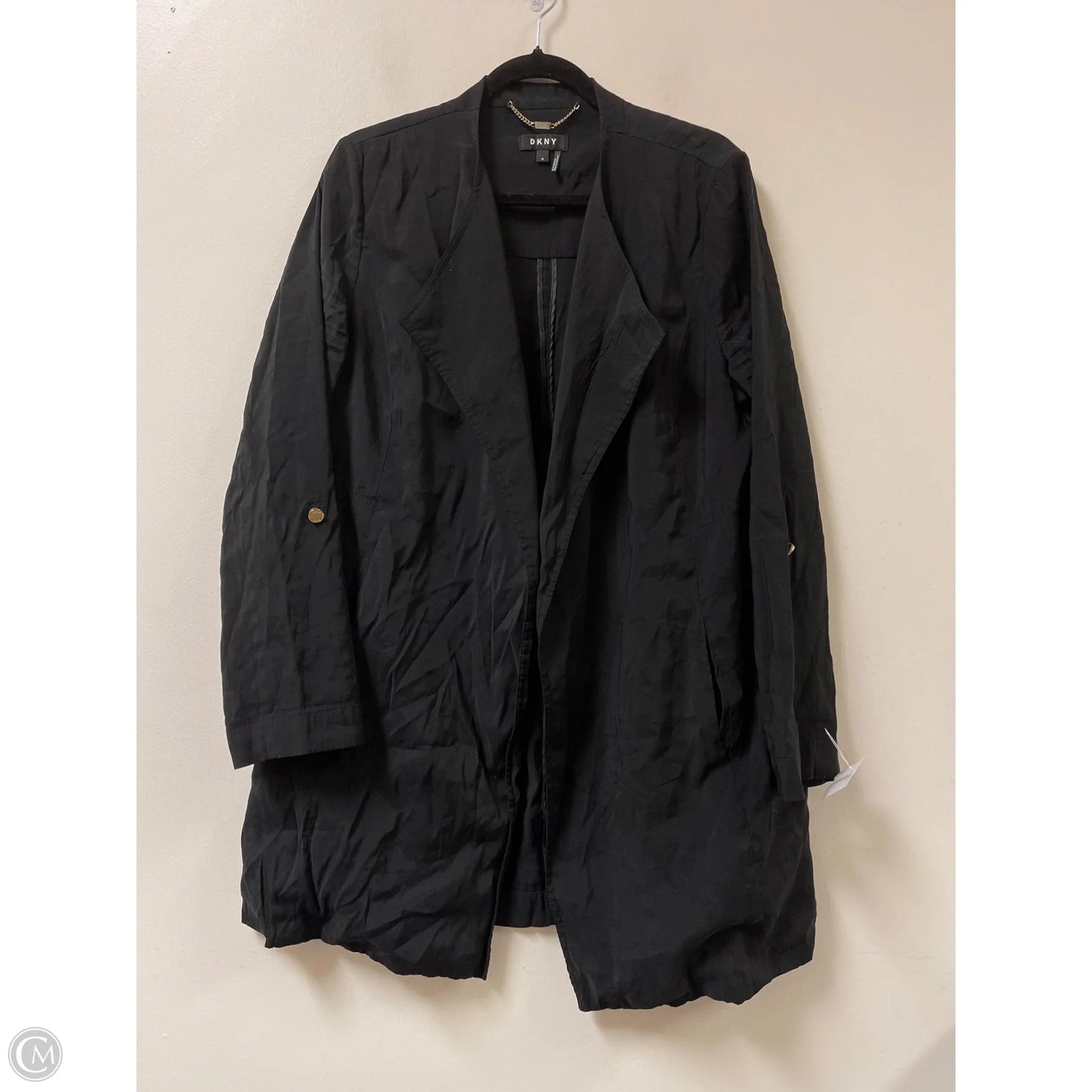 Cardigan By Dkny In Black, Size: 1x