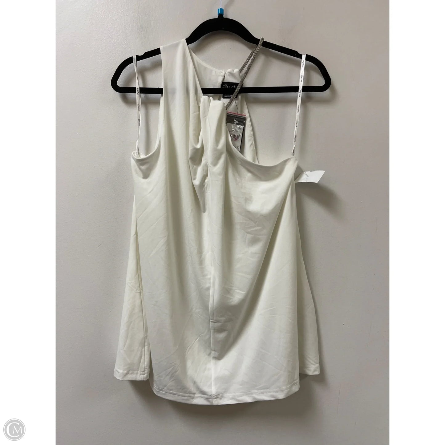 Top Sleeveless By City Chic In White, Size: M