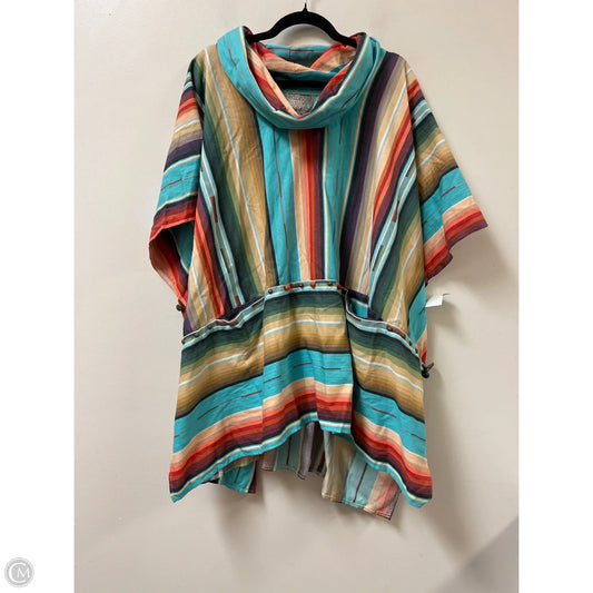 Shawl By Clothes Mentor In Multi-colored, Size: Osfm