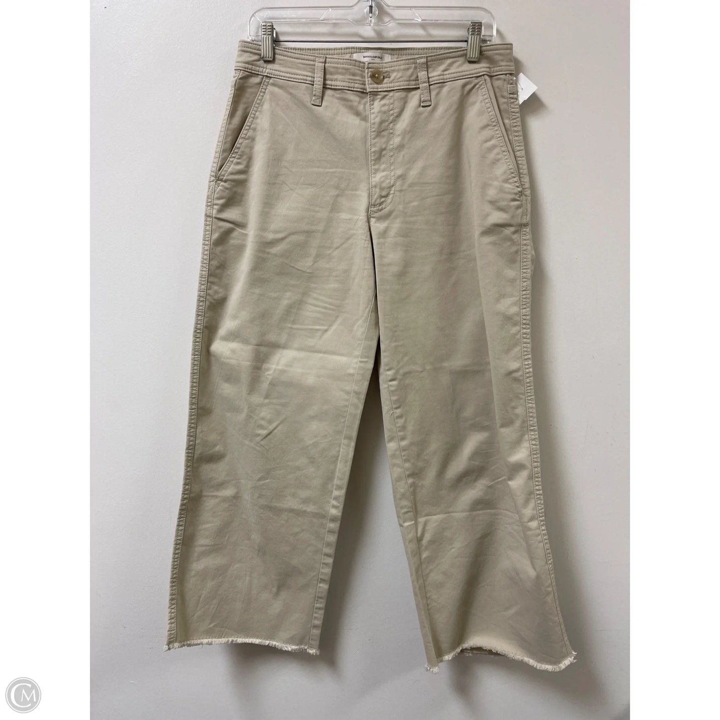 Pants Wide Leg By Banana Republic In Cream, Size: 6