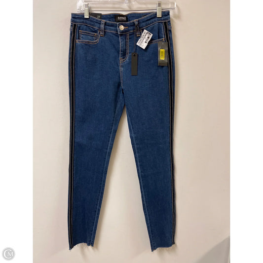 Jeans Skinny By Buffalo David Bitton In Blue Denim, Size: 4