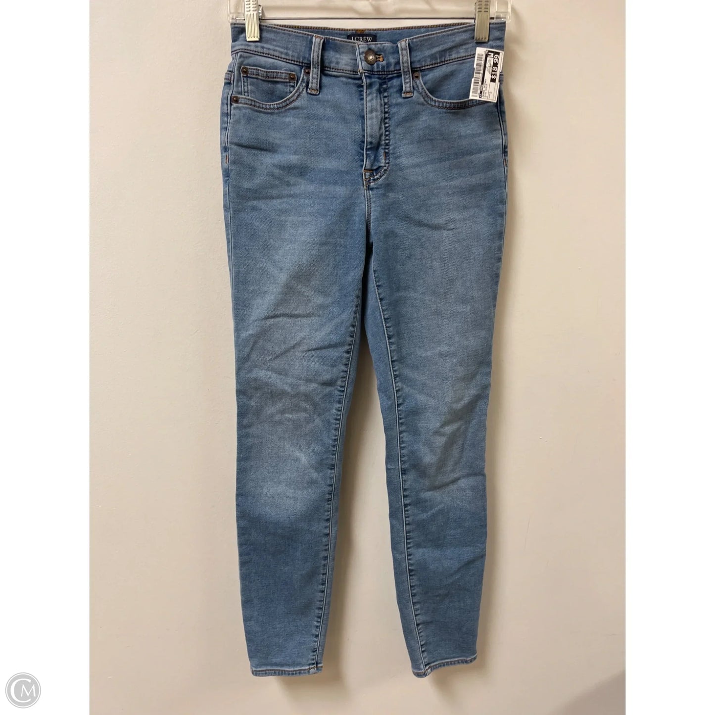 Jeans Skinny By J. Crew In Blue Denim, Size: 2
