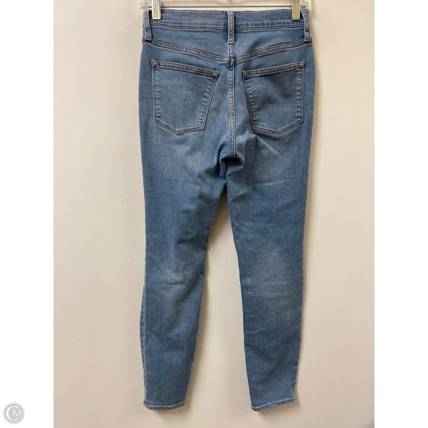 Jeans Skinny By J. Crew In Blue Denim, Size: 2