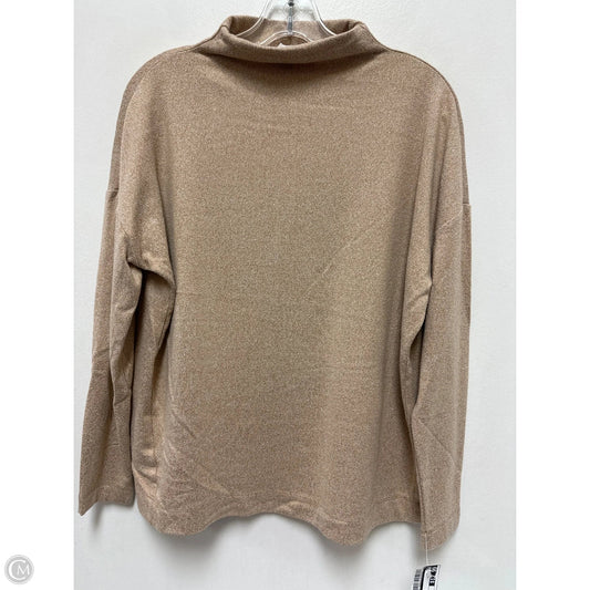 Top Long Sleeve By Loft In Cream, Size: Xs