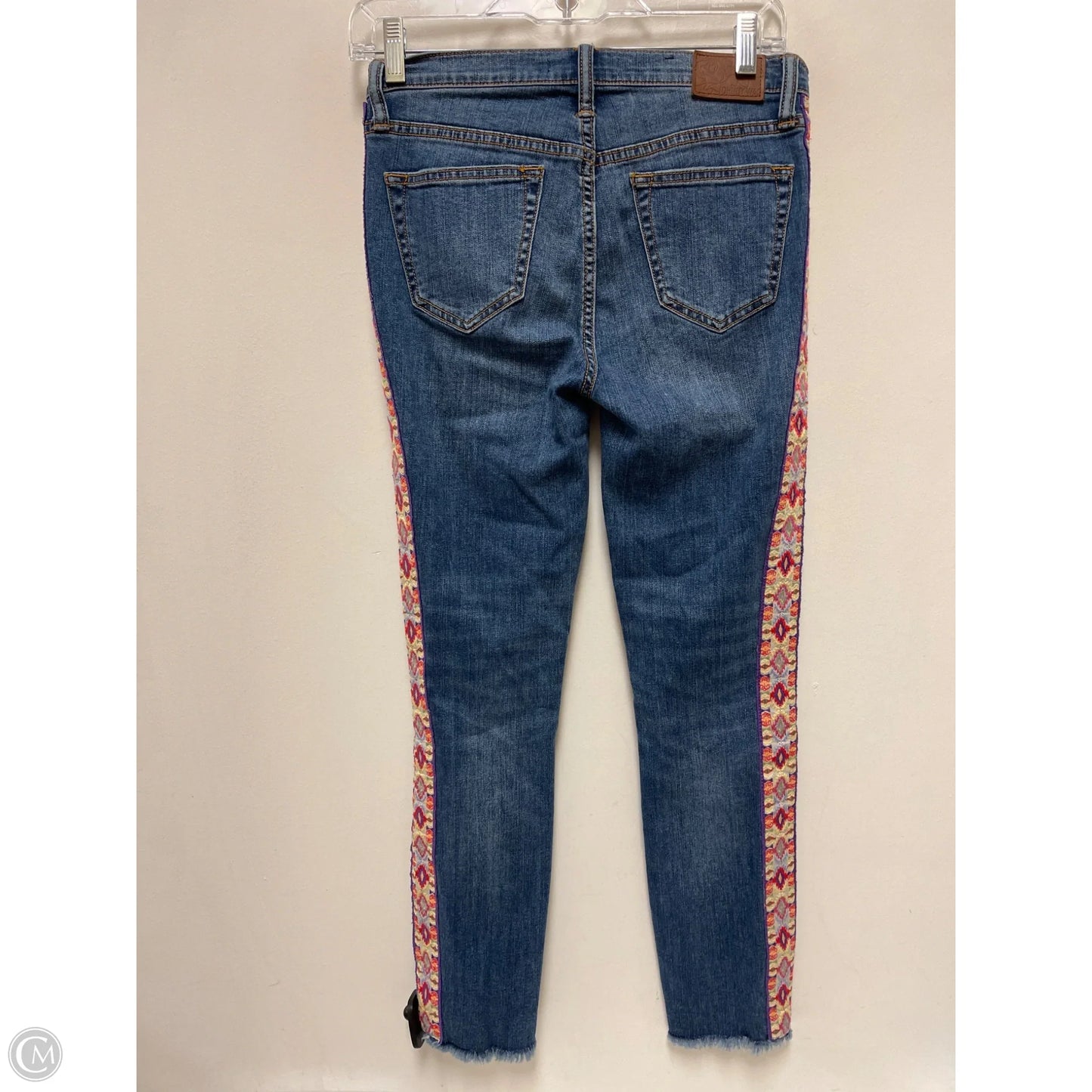 Jeans Skinny By Johnny Was In Blue Denim, Size: 2