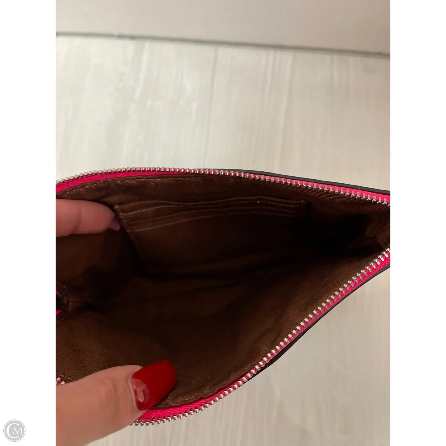 Wristlet Designer By Coach, Size: Large