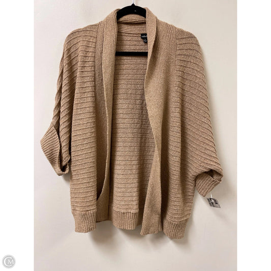 Sweater Cardigan By Rafaella In Brown, Size: L