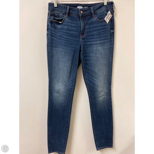 Jeans Skinny By Old Navy In Blue Denim, Size: 6