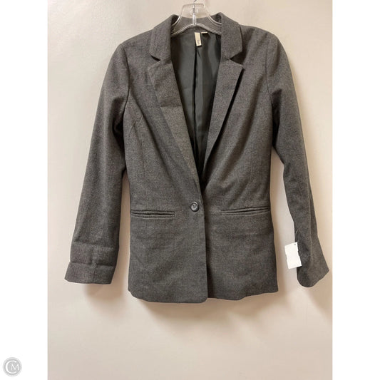Blazer By Frenchi In Grey, Size: Xs