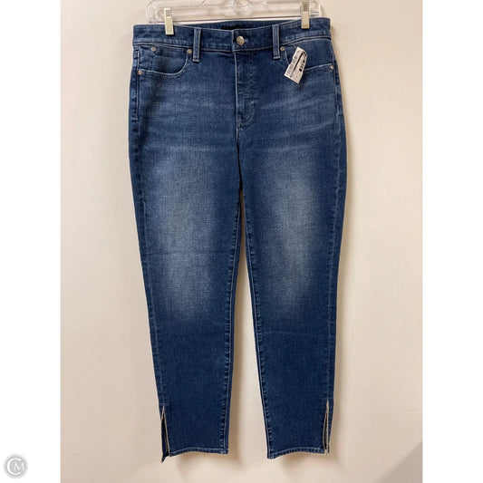 Jeans Straight By Talbots In Blue Denim, Size: 8