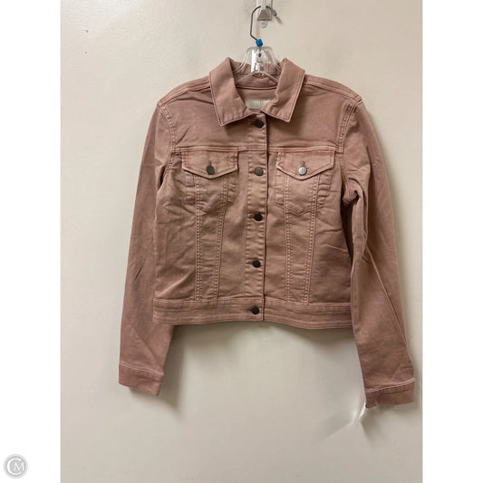 Jacket Denim By Kut In Pink, Size: M