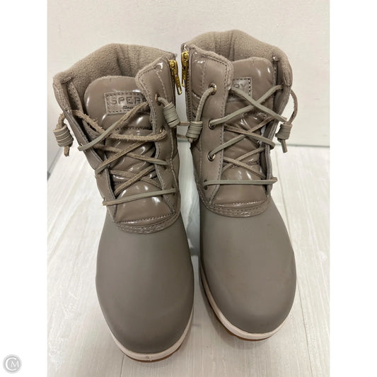 Boots Snow By Sperry In Taupe, Size: 6