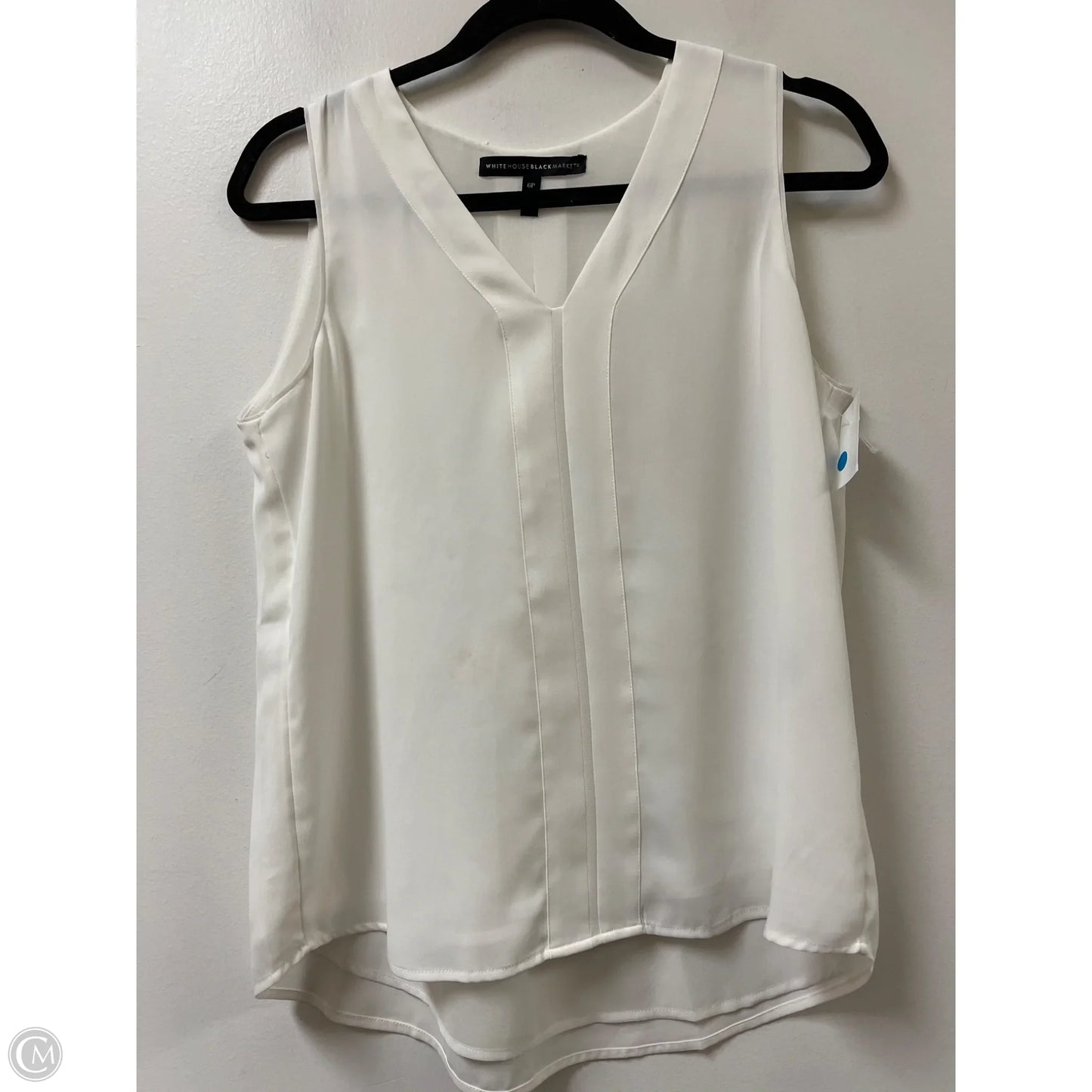 Top Sleeveless By White House Black Market In White, Size: Sp