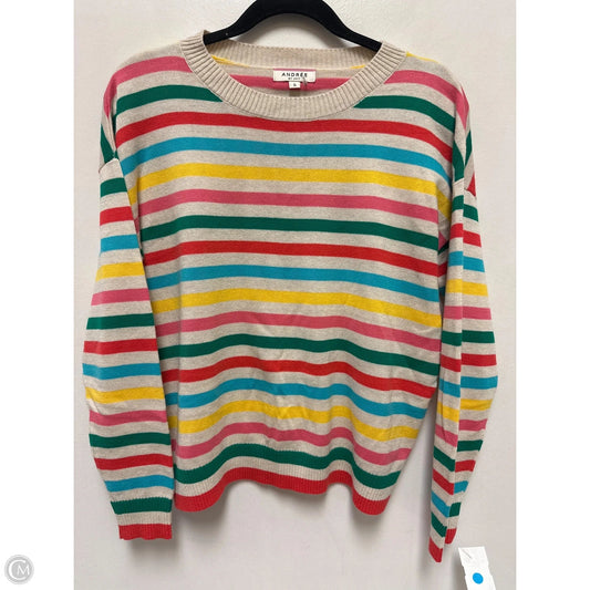 Sweater By Andree By Unit In Multi-colored, Size: S