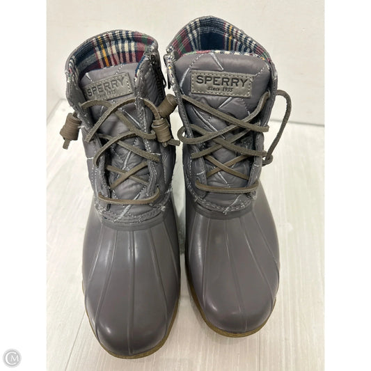 Boots Rain By Sperry In Grey, Size: 8