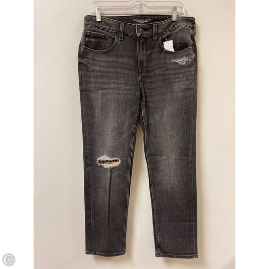 Jeans Boyfriend By Chicos In Grey Denim, Size: 6