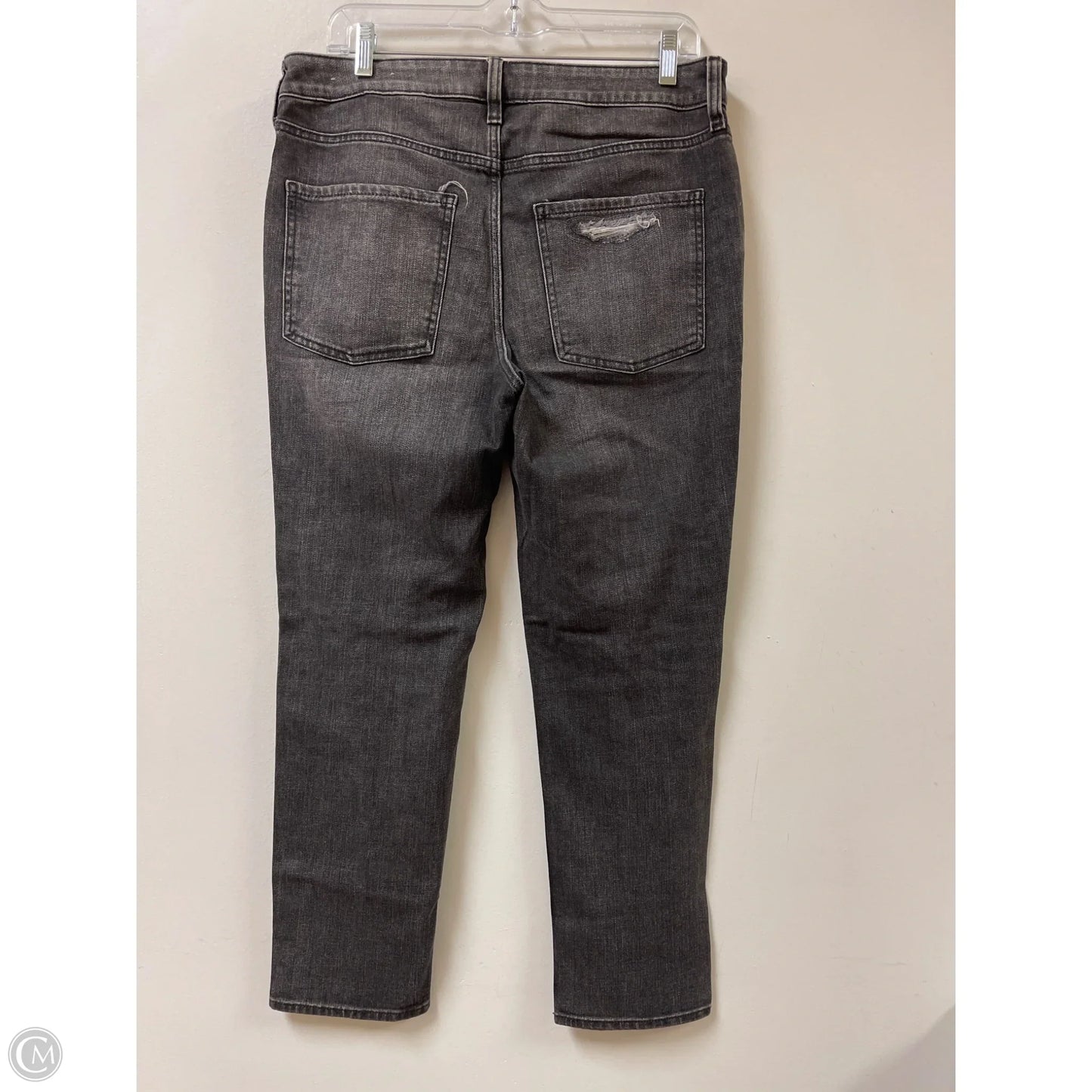Jeans Boyfriend By Chicos In Grey Denim, Size: 6