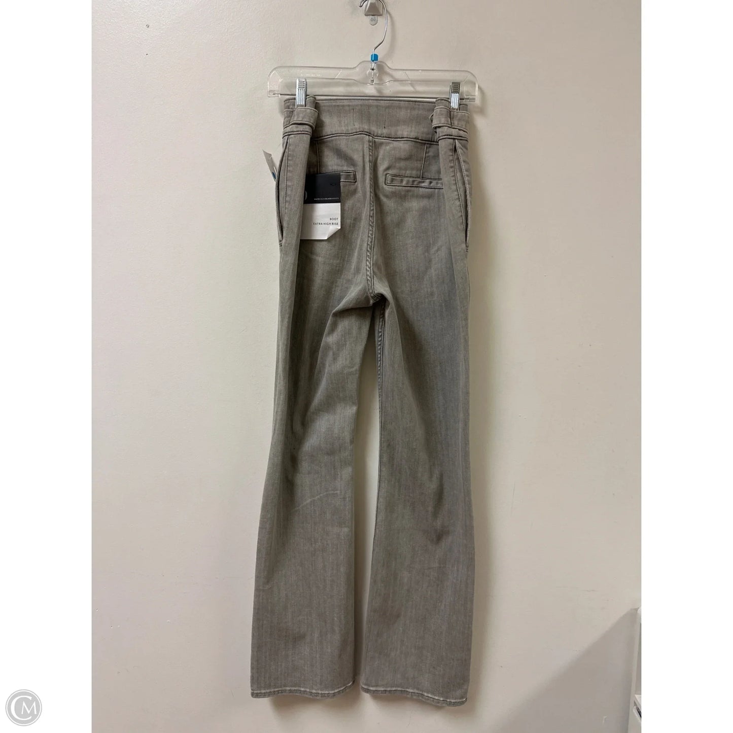 Jeans Boot Cut By White House Black Market In Grey Denim, Size: 10