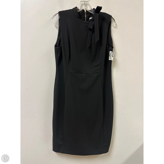 Dress Casual Midi By Calvin Klein In Black, Size: L