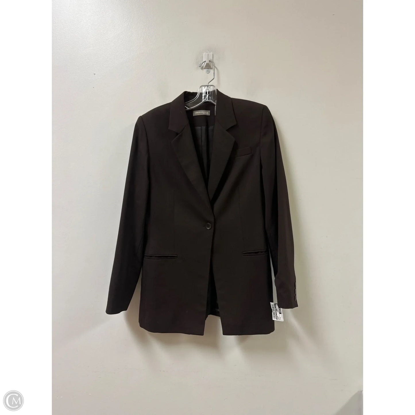 Blazer By Valerie Stevens In Brown, Size: M