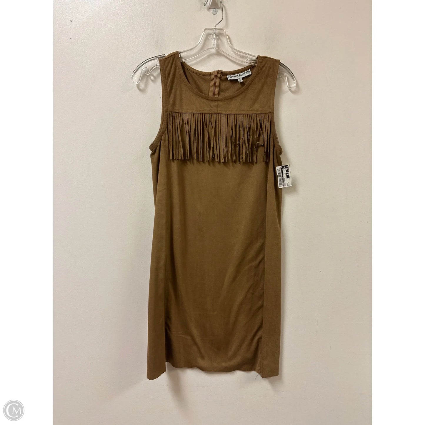 Dress Casual Short By Almost Famous In Brown, Size: M