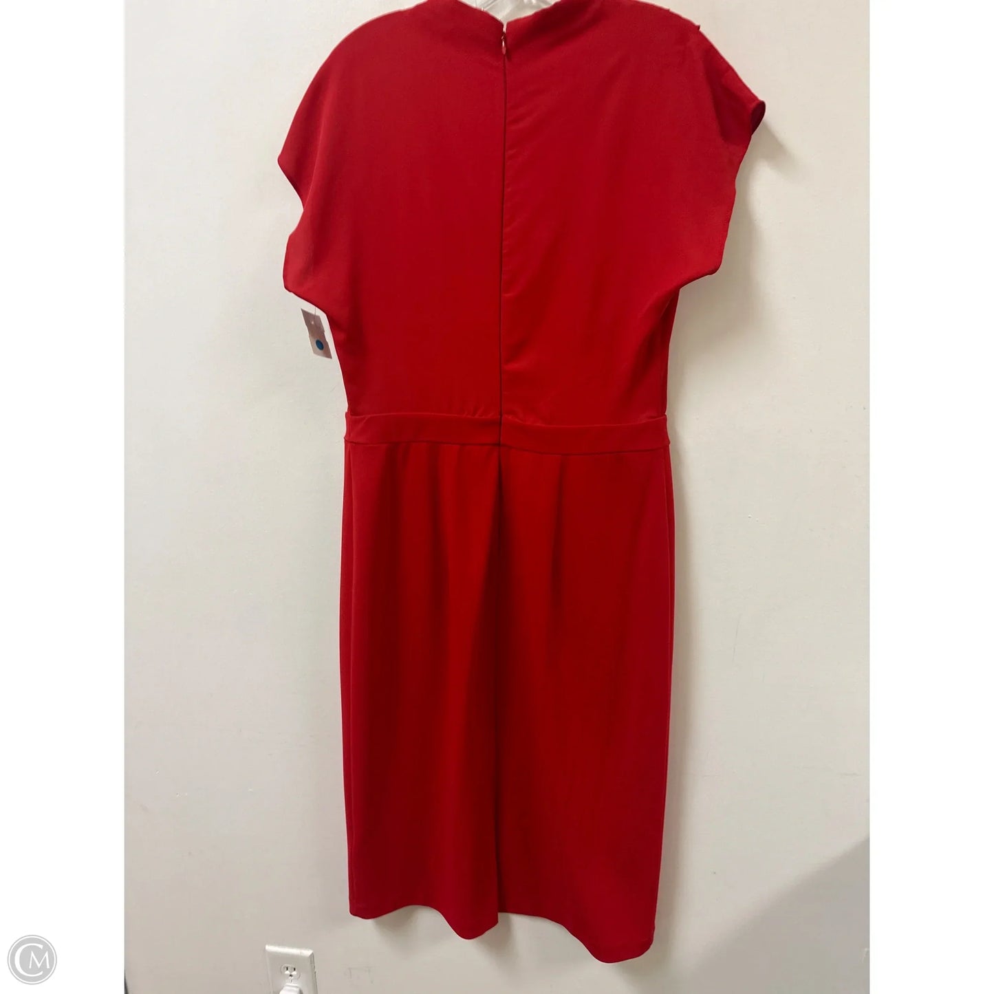 Dress Casual Midi By Express In Red, Size: L