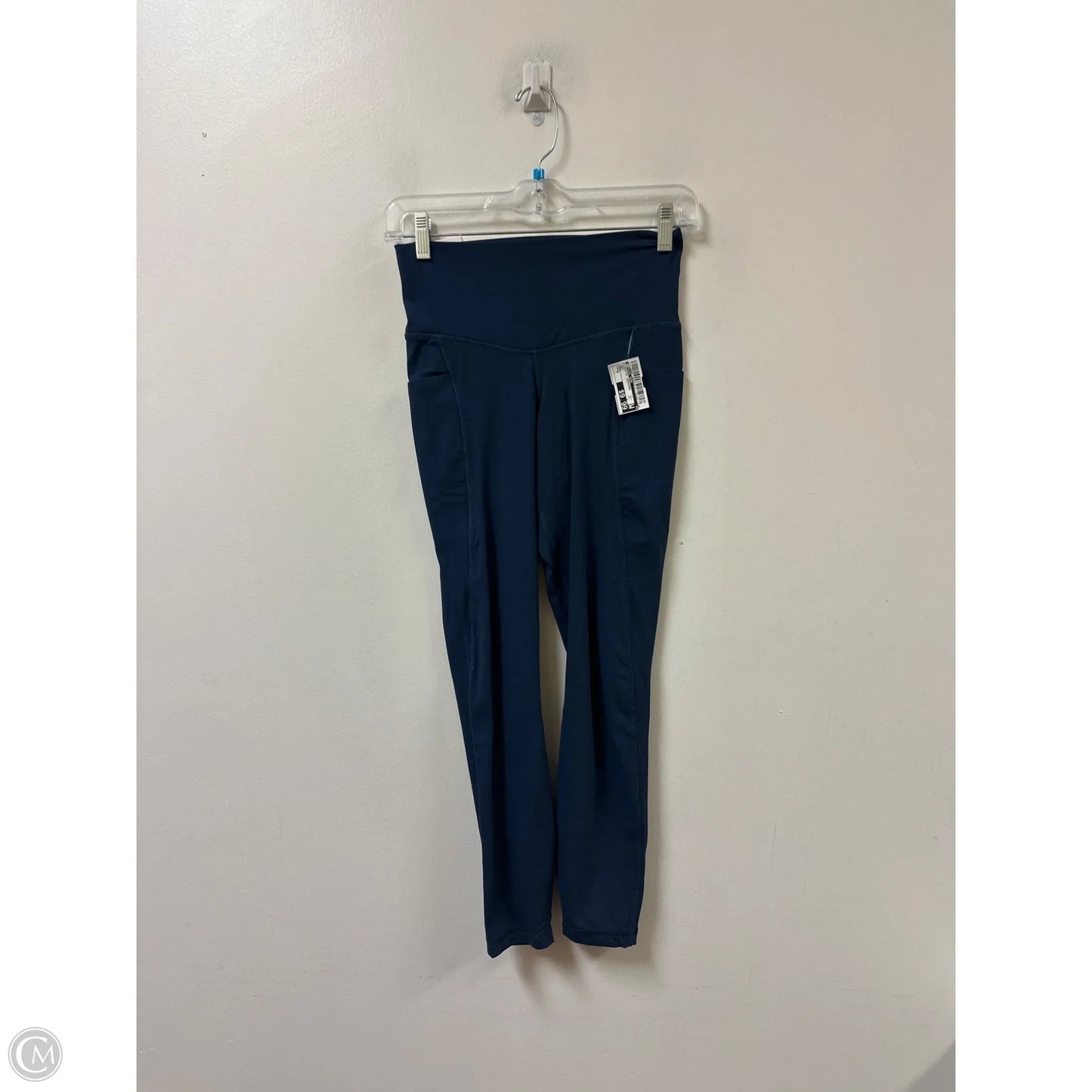 Athletic Leggings By Members Mark In Navy, Size: S