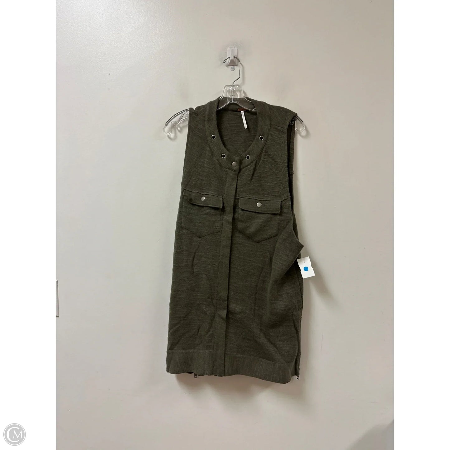 Vest Other By Free People In Green, Size: S