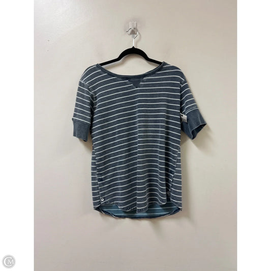 Top Short Sleeve By Jane And Delancey In Striped Pattern, Size: S