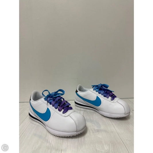 Shoes Sneakers By Nike In Purple & White, Size: 8.5