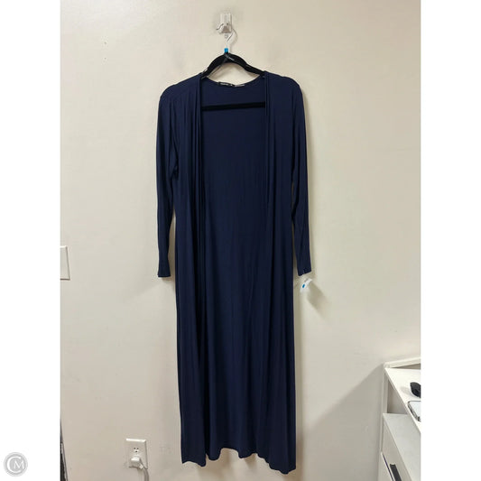 Sweater Cardigan By Annabelle In Navy, Size: M