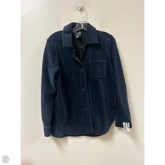 Jacket Shirt By Lysse In Navy, Size: S