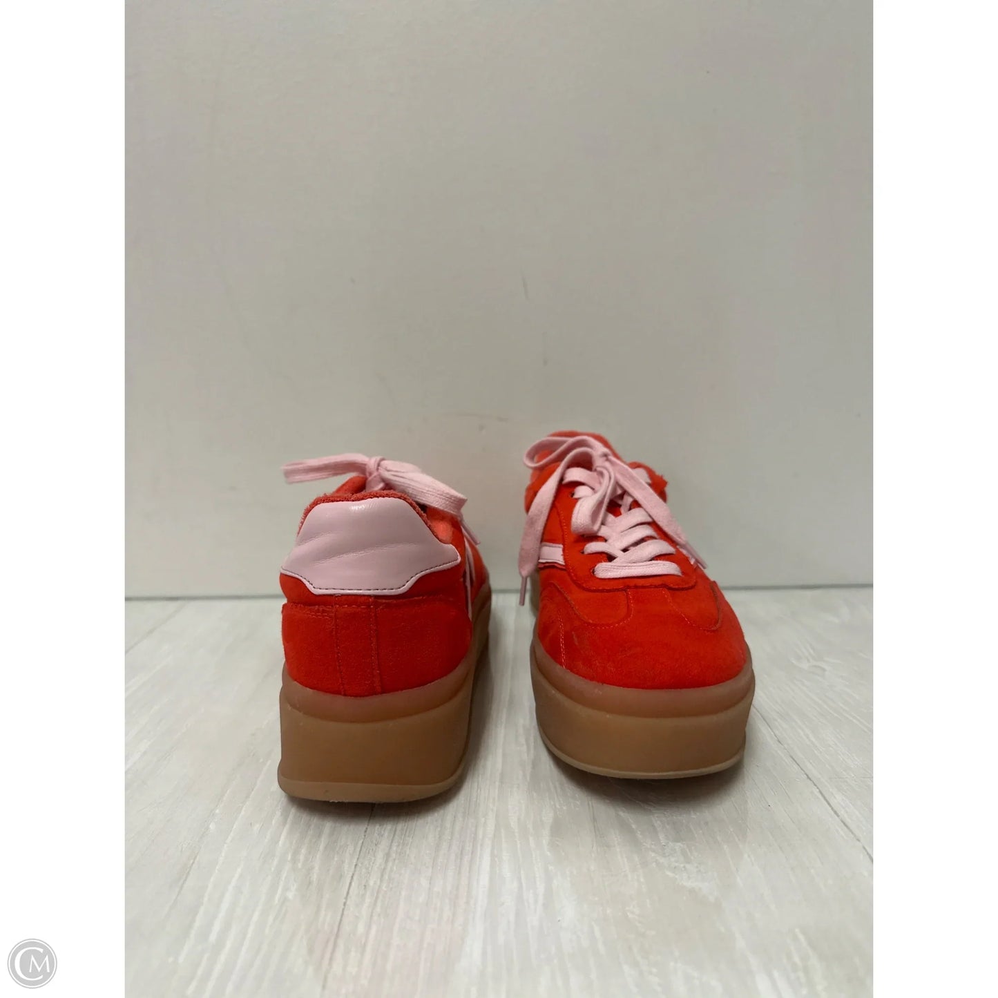 Shoes Sneakers By Madden Girl In Red, Size: 8.5