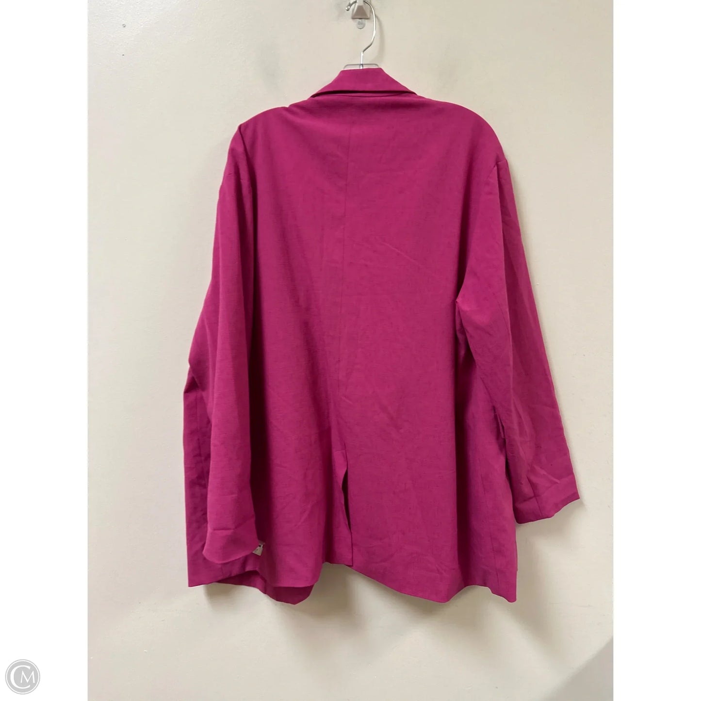 Blazer By A New Day In Pink, Size: 1x