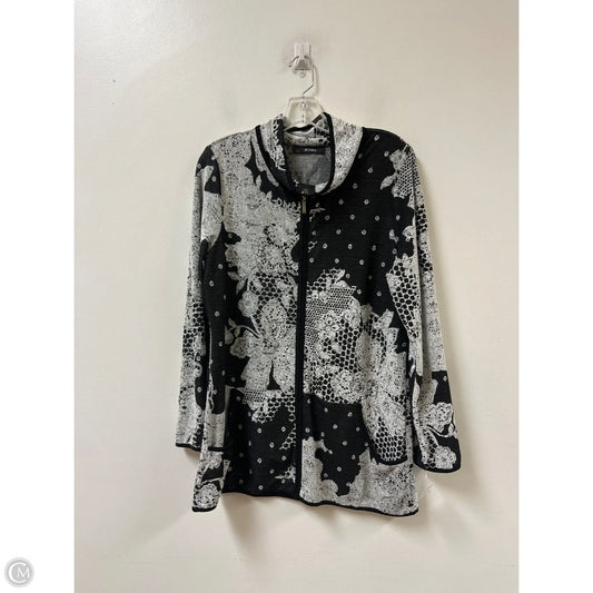 Jacket Other By Ali Miles In Black & Grey, Size: M