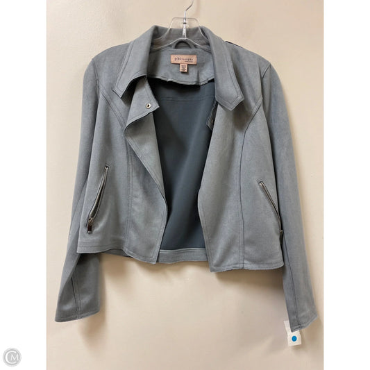 Jacket Moto By Philosophy In Blue, Size: Xs