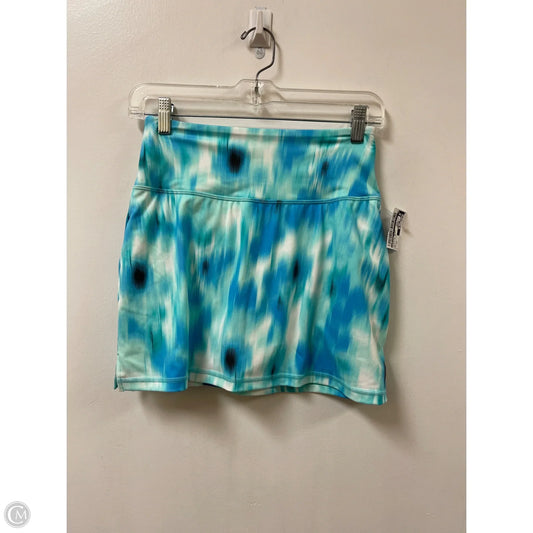 Athletic Skort By Xersion In Blue & White, Size: Xs