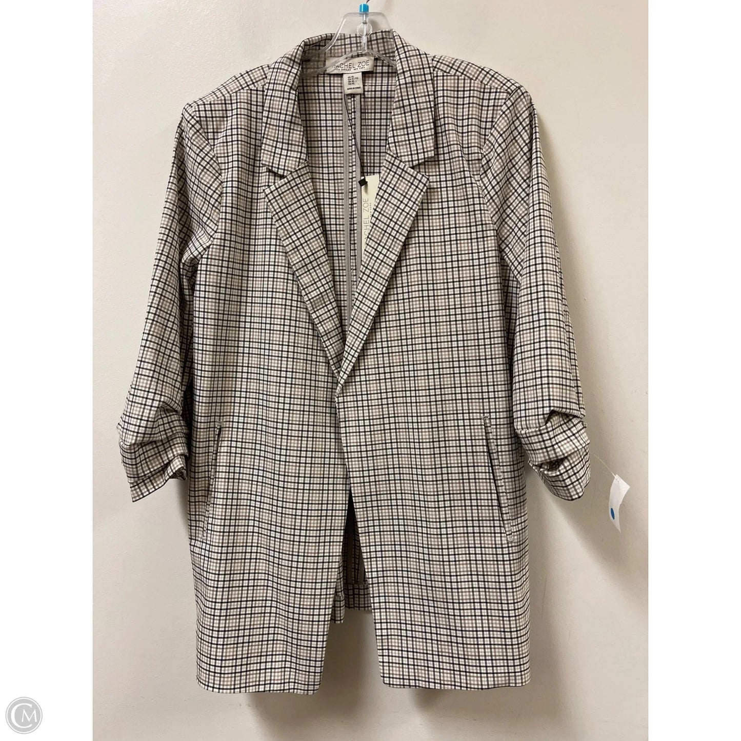 Blazer By Rachel Zoe In Black & Brown, Size: Xl