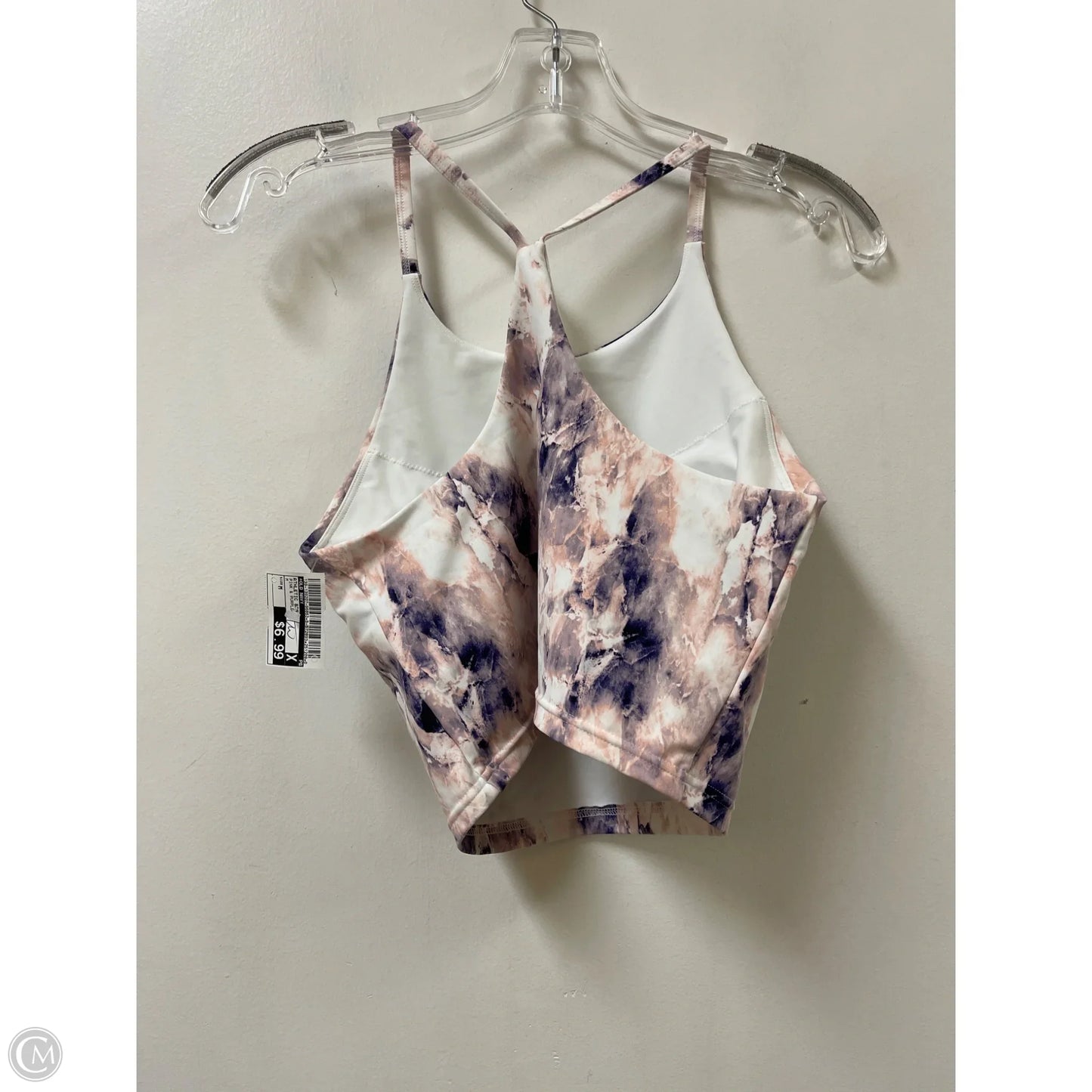 Athletic Bra By Old Navy In Pink & Purple, Size: M