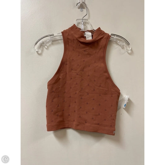 Athletic Bra By Fabletics In Brown, Size: M