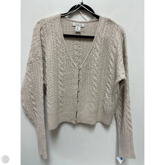 Sweater Cardigan By Rachel Zoe In Cream, Size: Xl