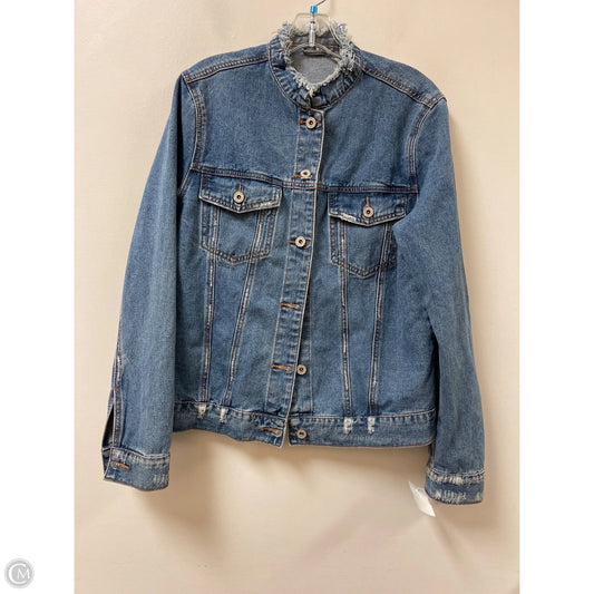 Jacket Denim By Umgee In Blue Denim, Size: M