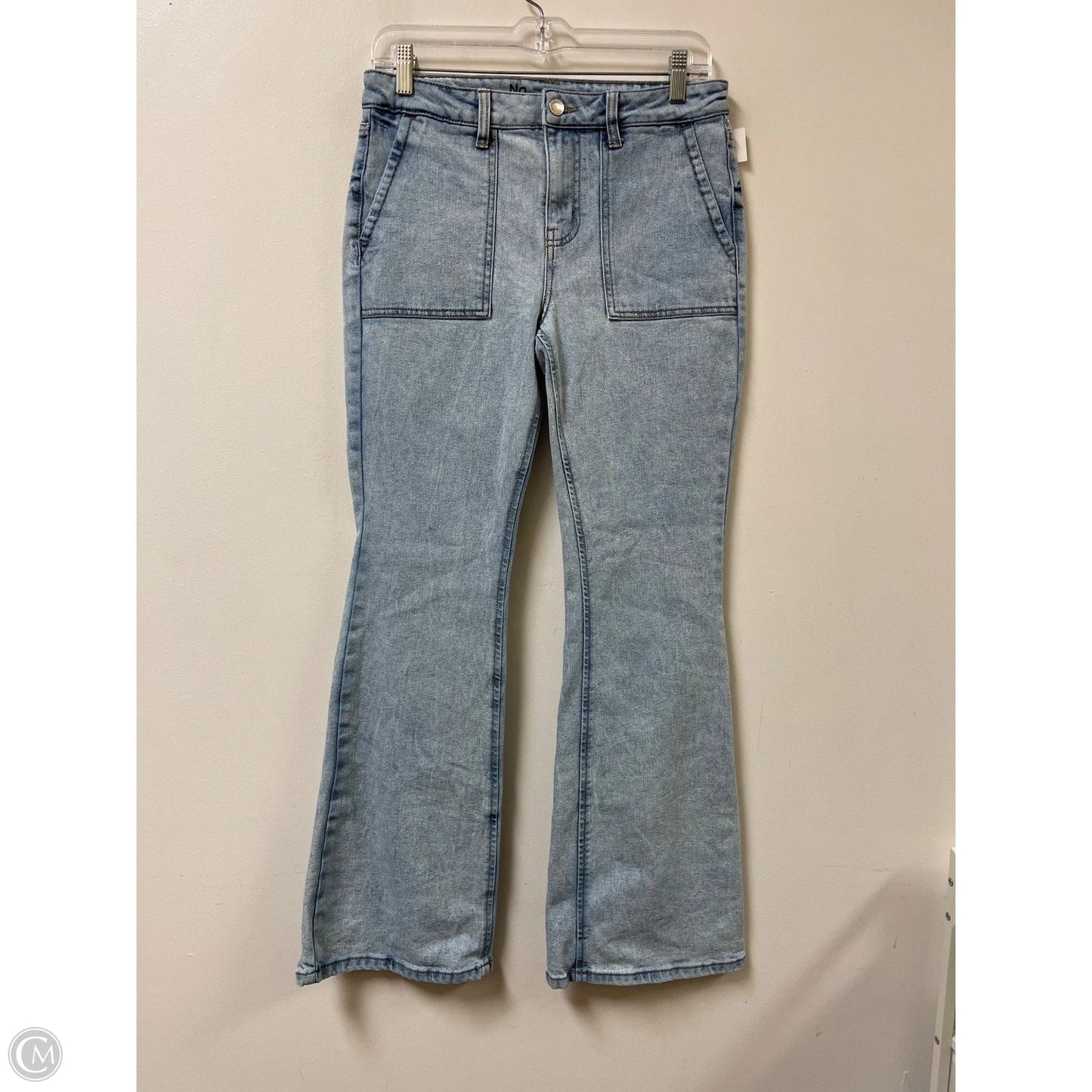 Jeans Flared By No Boundaries In Blue Denim, Size: 6
