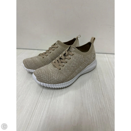 Shoes Athletic By Skechers In Cream, Size: 6