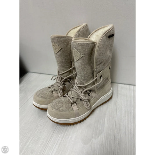 Boots Mid-calf Flats By Sperry In Cream, Size: 6.5