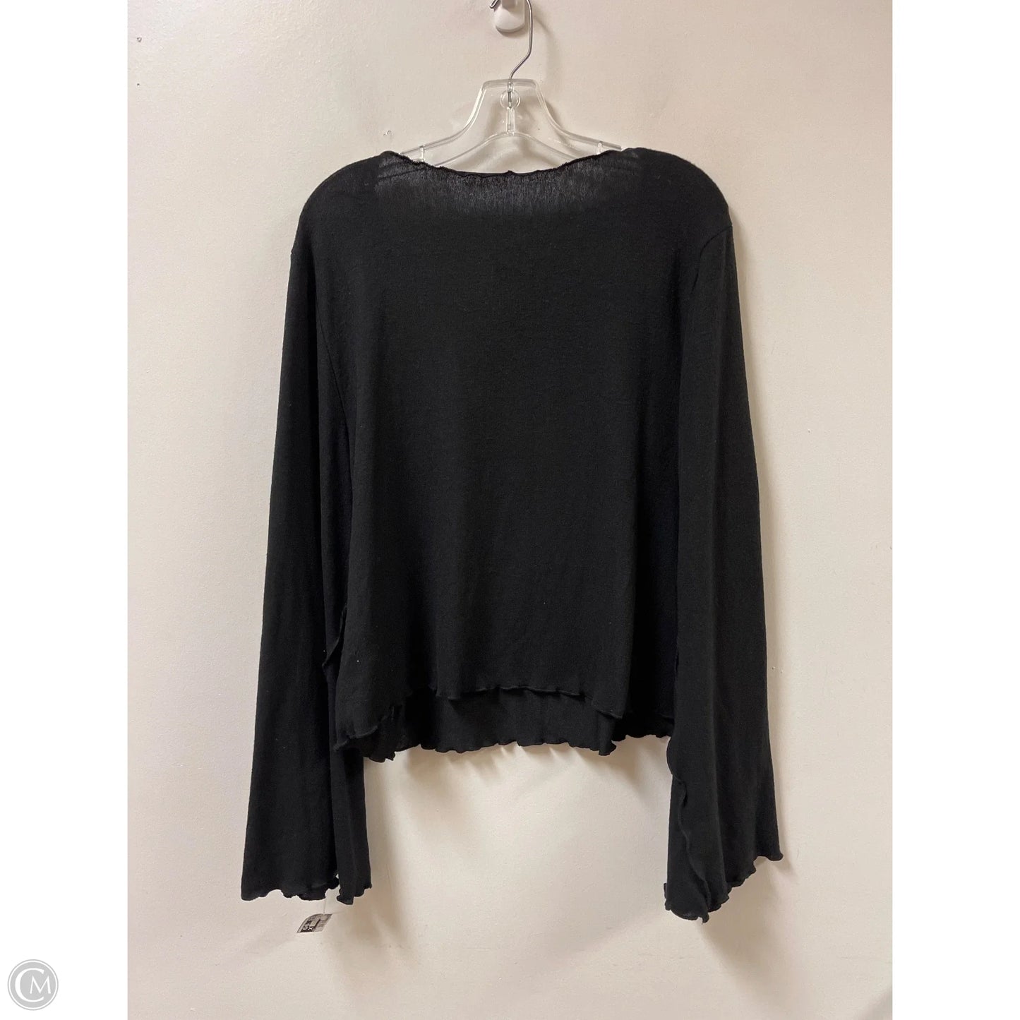 Top Long Sleeve By Shein In Black, Size: 4x