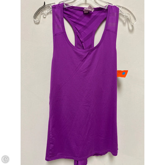 Athletic Tank Top By Champion In Purple, Size: M